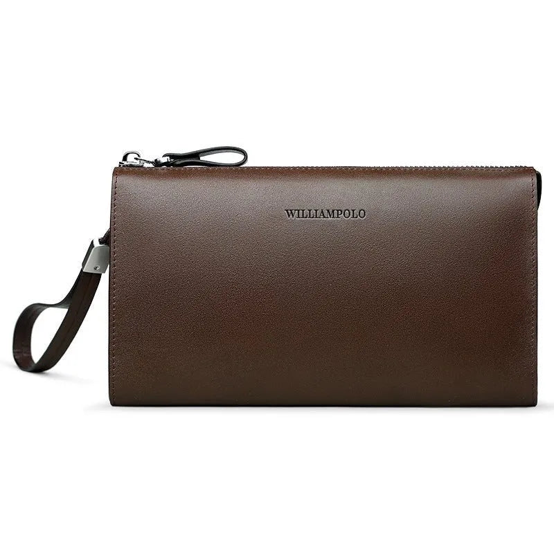 Elegant Cowhide Business Clutch Wallet165