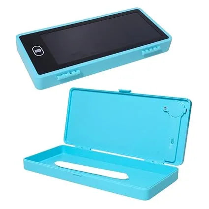 "2-in-1 Kids Pencil Case with LCD Drawing Pad"