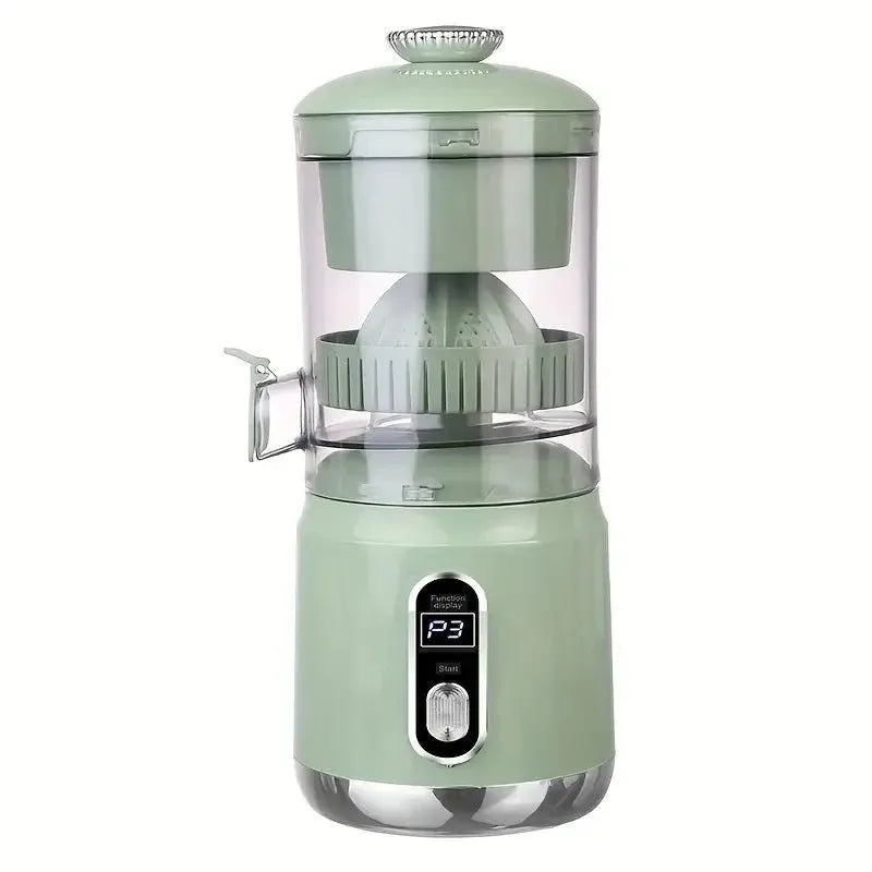“Compact One-Touch Retro Citrus Juicer”