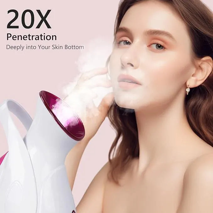 Nano Ionic Facial Steamer for Spa Glow