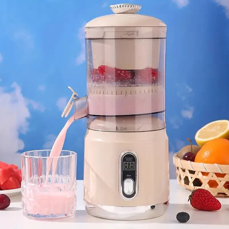 “Compact One-Touch Retro Citrus Juicer”