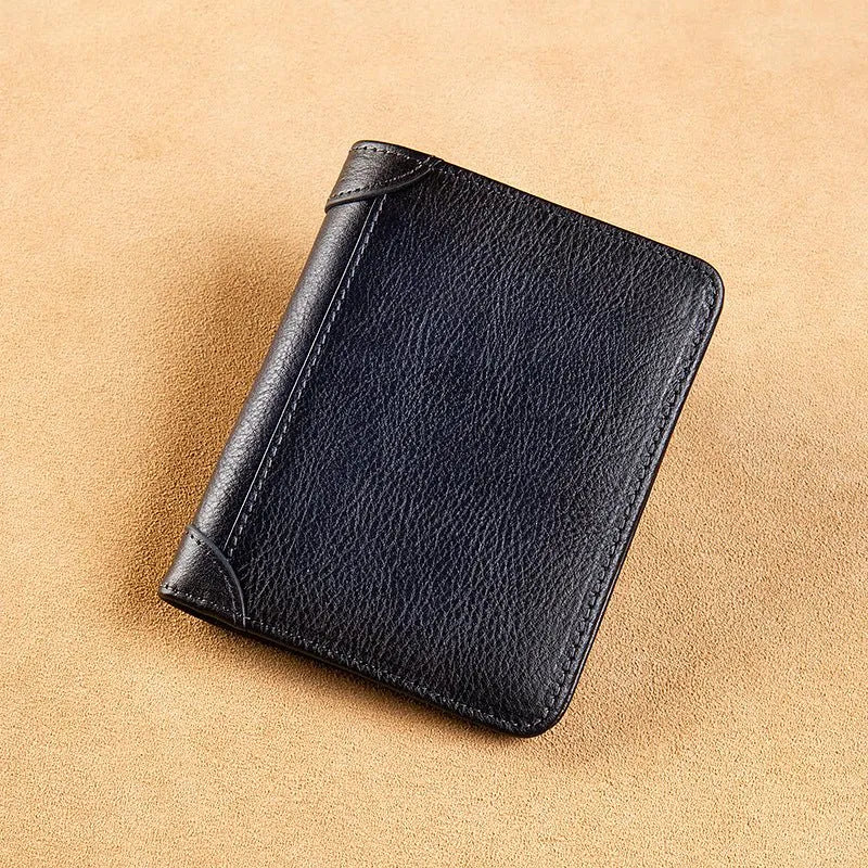 Premium Cowhide RFID Wallet for Men Plus