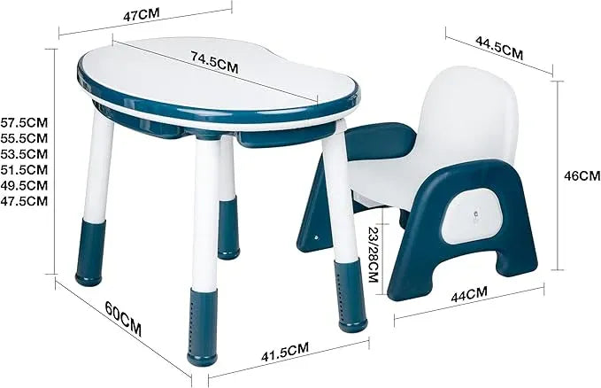 "Kids Table and Chair Set for Play and Study"